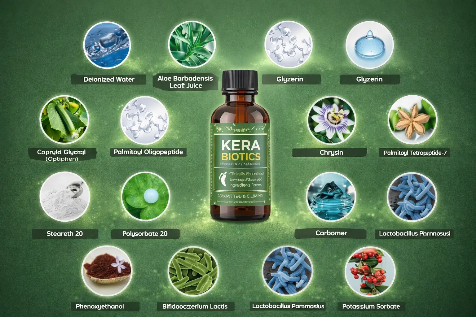 KeraBiotics ingridients